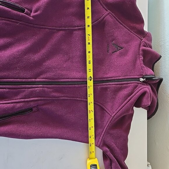 Arista Equestrian Fleece M Hoody sweater jacket full zip - Picture 2 of 7